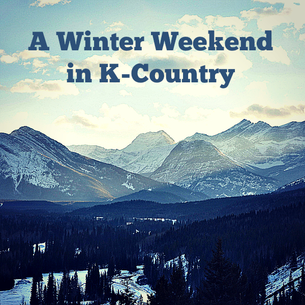 Kananaskis Country é uma ótima área para um fim de semana de inverno em família de Calgary.