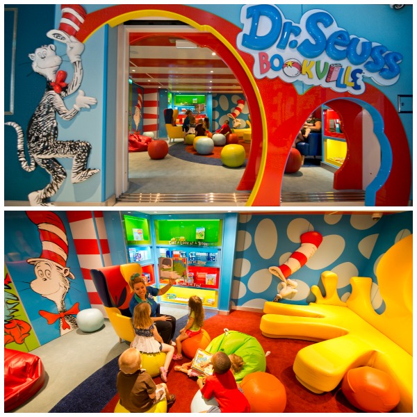 Dr Seuss' Bookville on the Carnival Freedom; a great perk on a Carnival cruise!