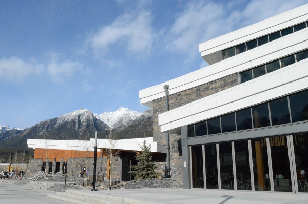 Lugar de elevação em Canmore AB.