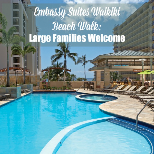 Embassy Suites Waikiki Beach Walk : Great for large families!