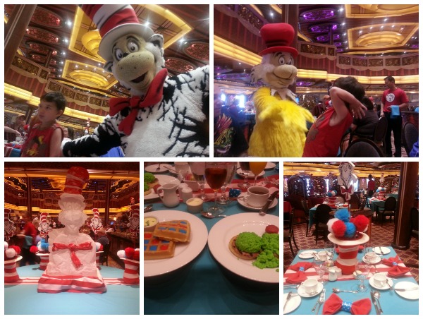 Green Eggs and Ham Breakfast on the Carnival Freedom. The food is always great on a Carnival Cruise!