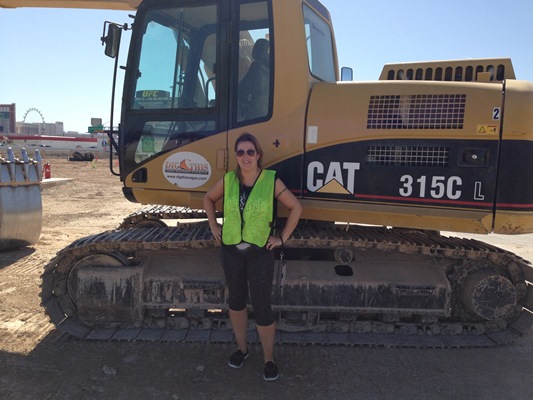 I did it in Las Vegas - Drove the big CAT!