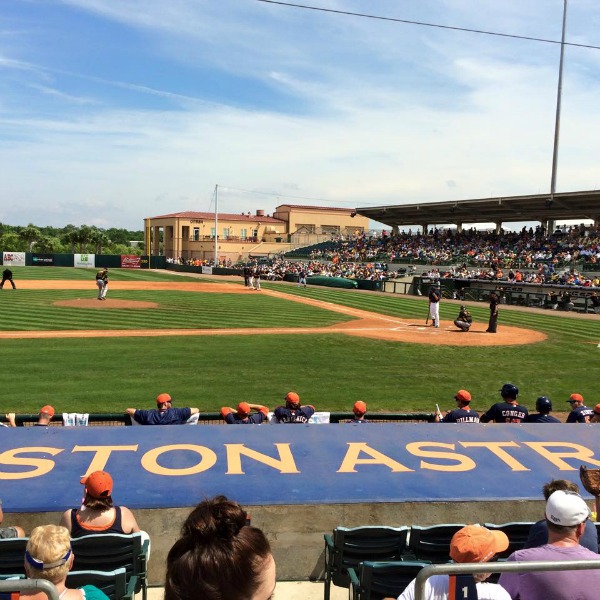 Spring training Houston Astros in Kissimmee Florida