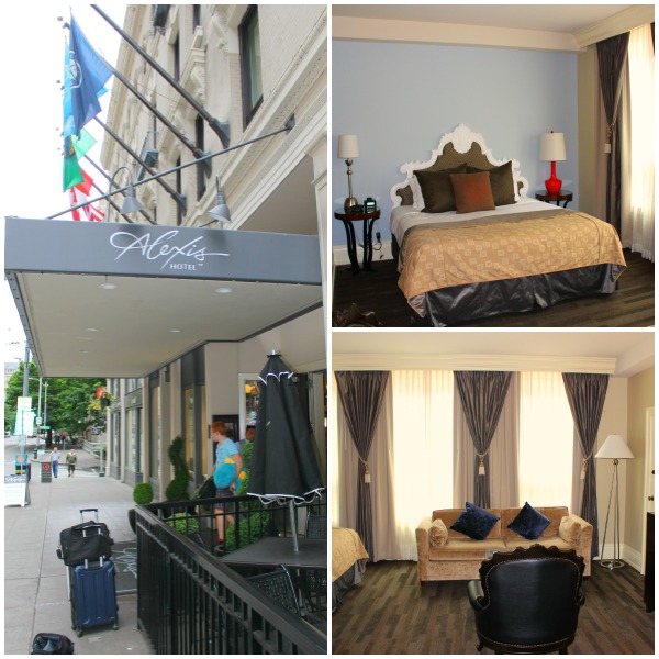 Seatlte for Couples - Alexis Hotel Room & Exterior