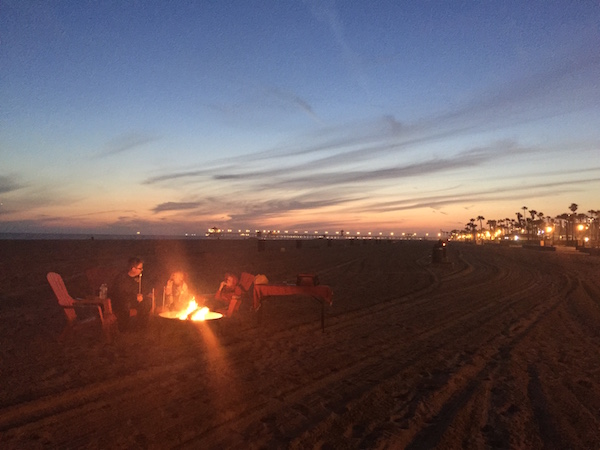 Huntington Beach Bonfire