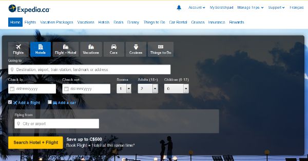 Expedia.ca is just one great online travel tool