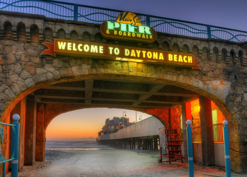 Daytona Beach Boardwalk and The Main Street Pier *