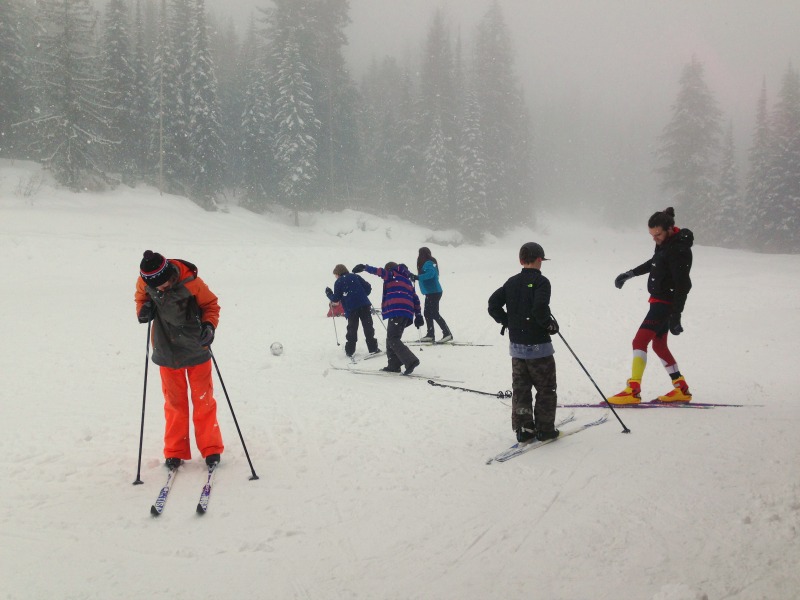 Dawn Mountain cross country