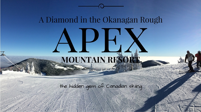 Un diamant dans l'Okanagan Rough - Apex Mountain