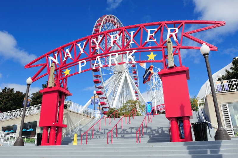 Parc de la jetée de la marine de Chicago