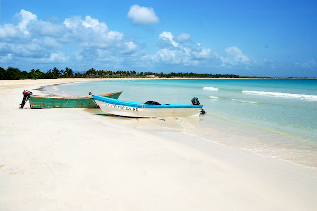 Strand der Insel Saona