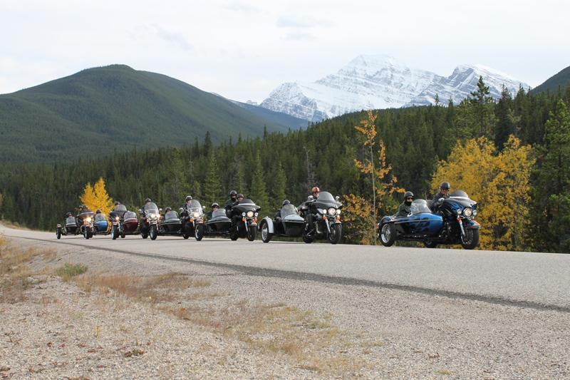 Reiten in der Rockies Jasper Motorradtour