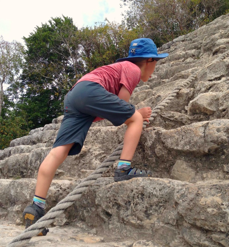 Mexicos Mayan Riviera Day Tours Climbing at Coba