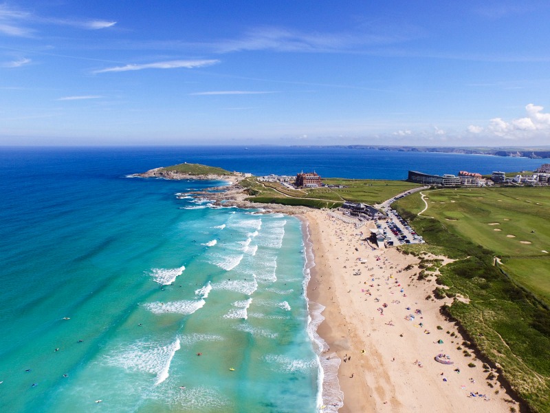 Kids Surfing Fistral Hotel