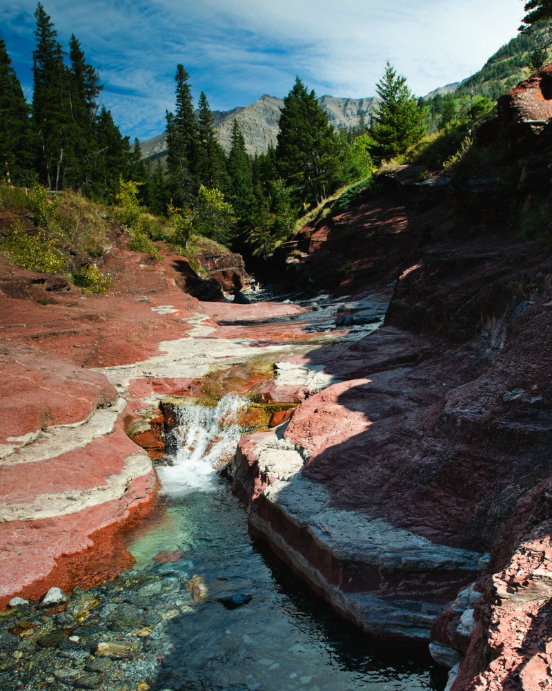 Red Rock Canyon - Parque Nacional de Waterton