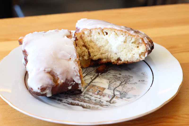 Rosquillas de café de rinoceronte