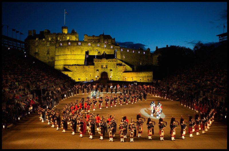 Tatuagem Castelo de Edimburgo