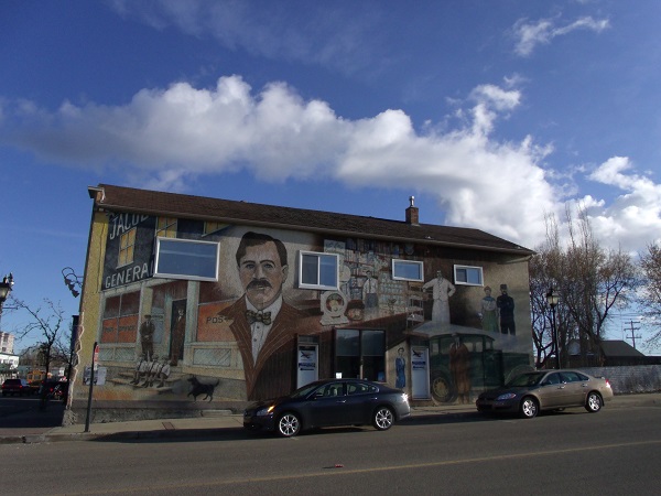 Stony Plain Murals - Jacob Miller’s General Store and Post Office
