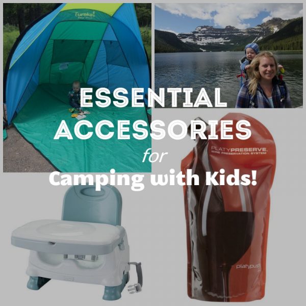 Acessórios essenciais para acampar com crianças