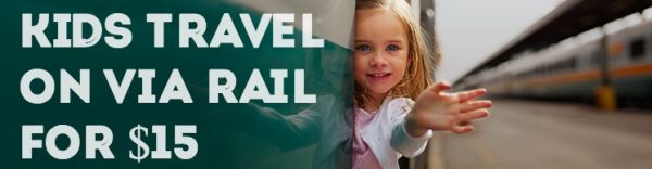 Kids Ride Via Rail All Summer for $15