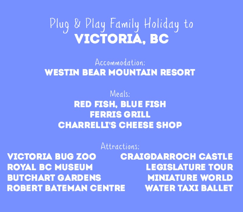 Family Holiday Planned to Victoria BC