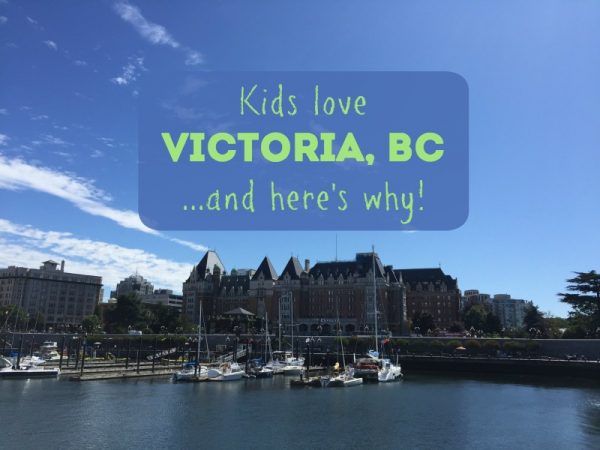 As crianças adoram Victoria, BC e aqui está o porquê