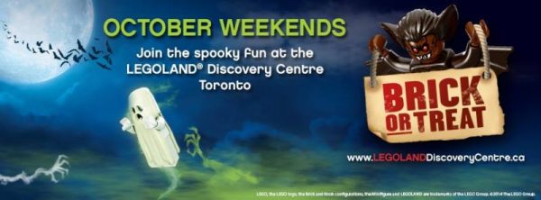 something truly SPOOKTACULAR! LEGOLAND®LEGOLAND Discovery Centre is hosting special Brick or Treat events
