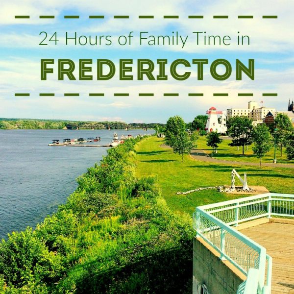 24 heures de temps en famille à Fredericton