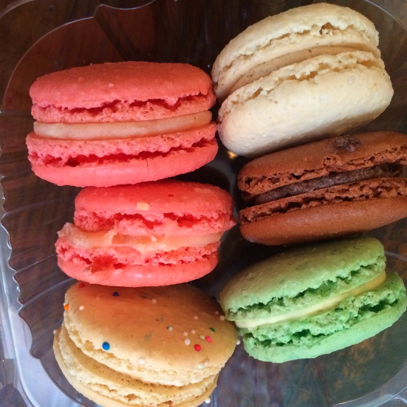 A selection of lovely macaron in Fredericton
