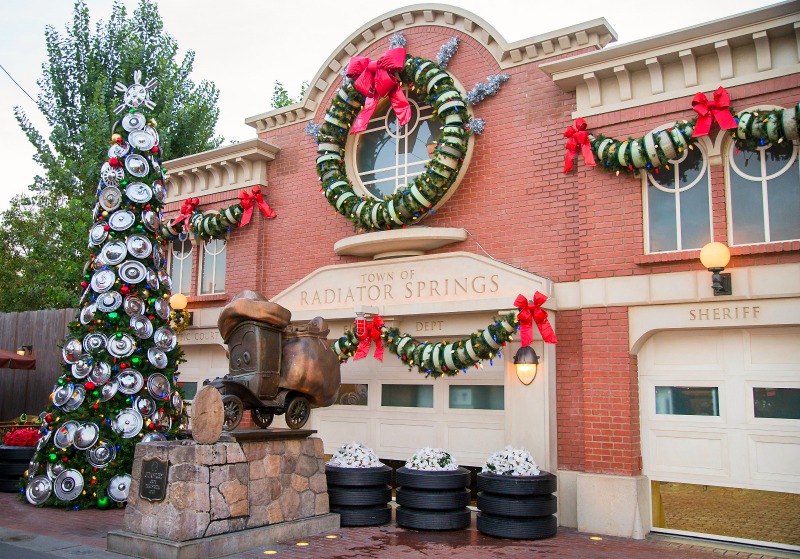 Cars Land at the Holidays is just one reason to Hide Disneyland under the Christmas Tree