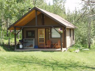 Бед Энд Брекфаст The Old Entrance Brown Cabin