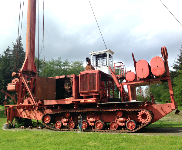 The Port Clements Museum: a Tonka-loving toddler's dream