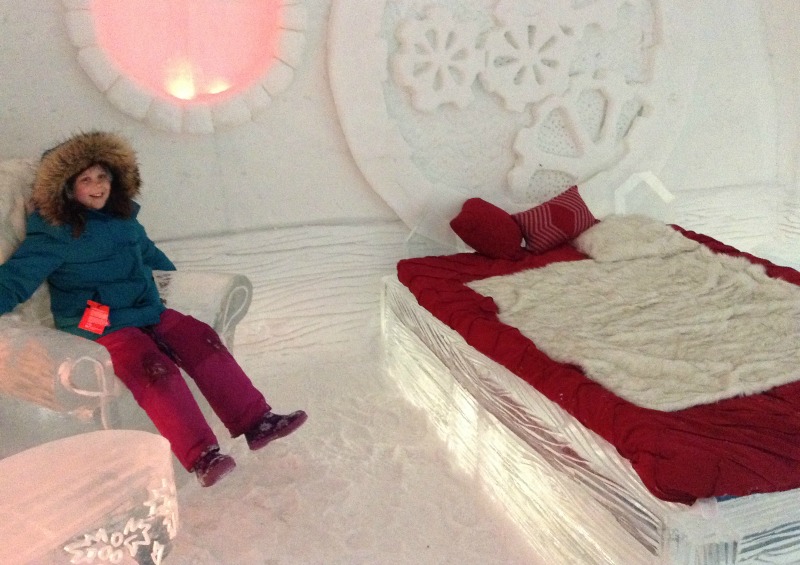 Suite 42 Santa's Workshop at the Ice Hotel