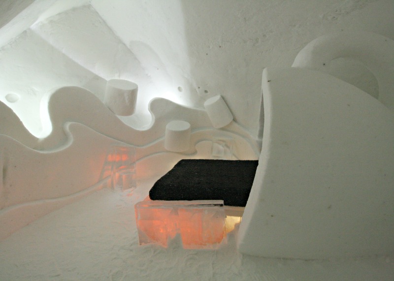 Cocoa Flurry Ice Hotel Photo by Helen Earley