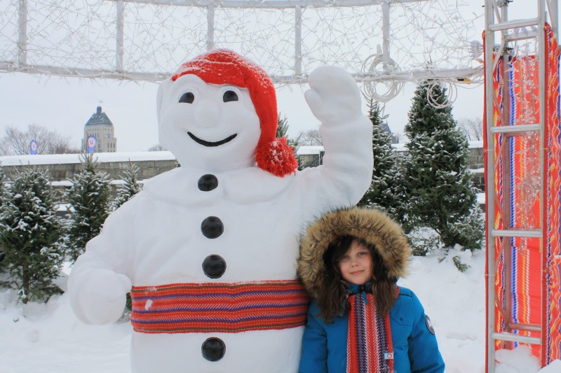 Bonhomme selfie