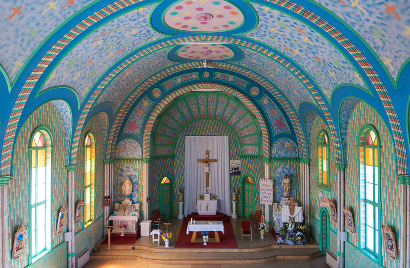 아카디아 해안 드라이브 - Eglise Sainte-Cécile