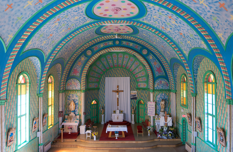 Paseo costero de Acadia - Eglise Sainte-Cécile