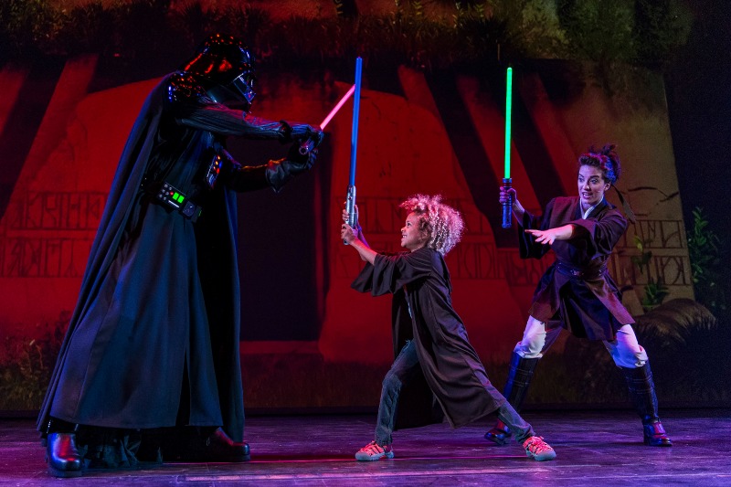 JEdi ​​treinando Disney Fantasy