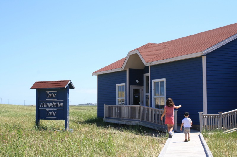 O Museu do Sal em Grosse-Île nas Ilhas Magdalen