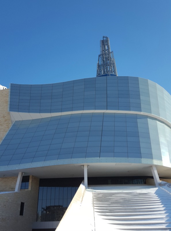 Spaces of Quiet Contemplation at the Canadian Museum for Human Rights in Winnipeg