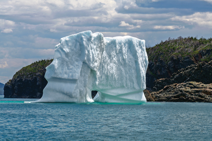 Prenez un selfie avec un iceberg à Terre-Neuve ! Crédit : Tourisme Terre-Neuve-et-Labrador