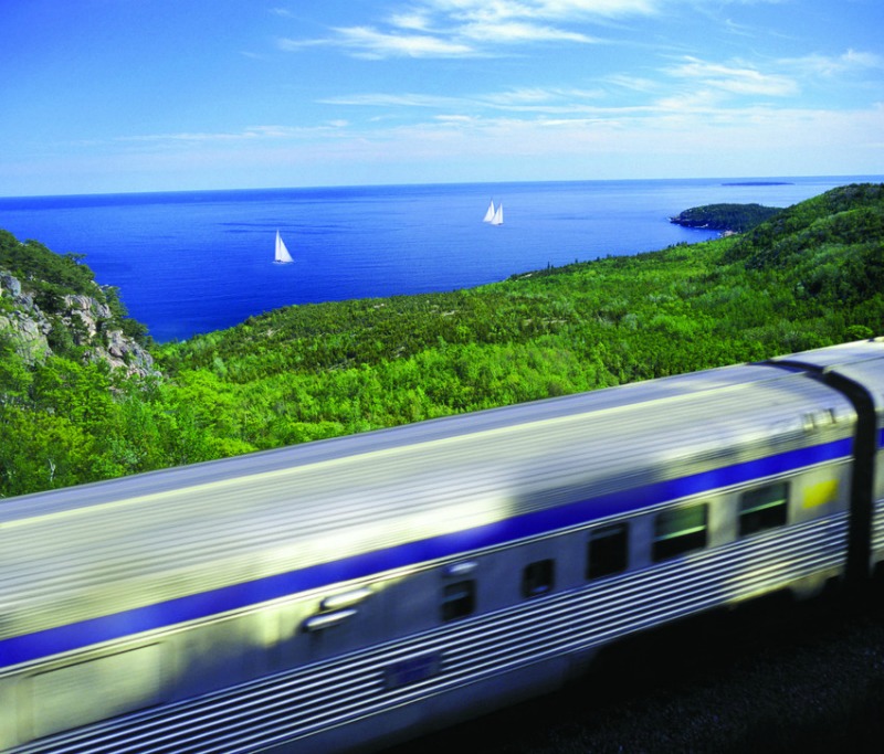 Halifax a Toronto a Montreal en Via Rail