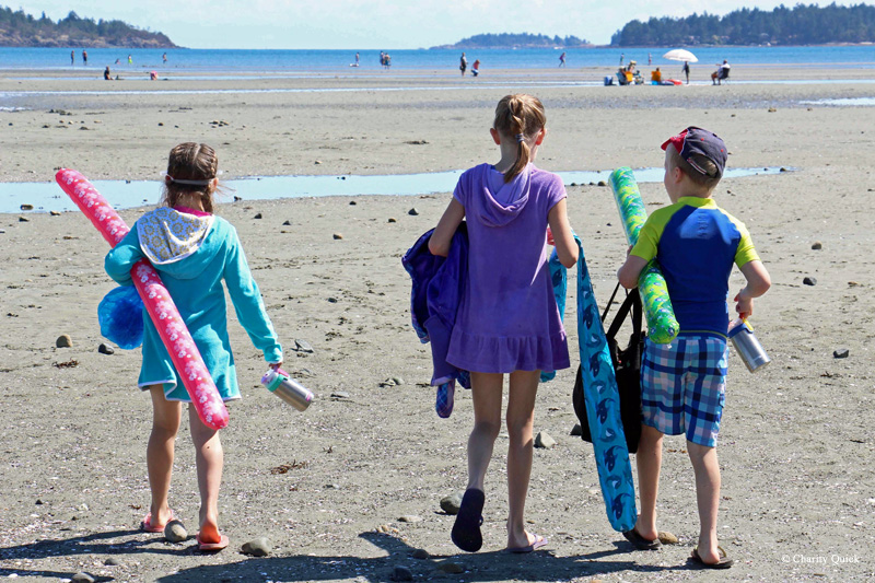 The Beach at Rathtrevor Beach Provincial Park Credit Charity Quick