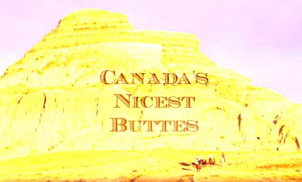 Os buttes mais bonitos do Canadá