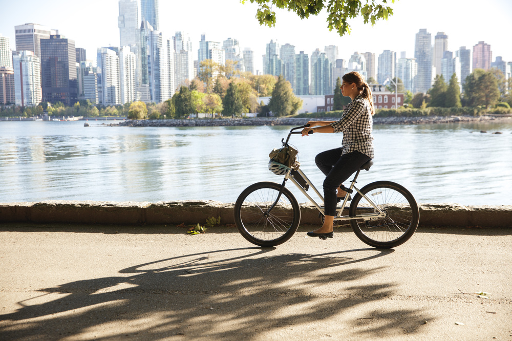 Biking the Seawall in Vancouvers Stanley Park Credit Johann Wall