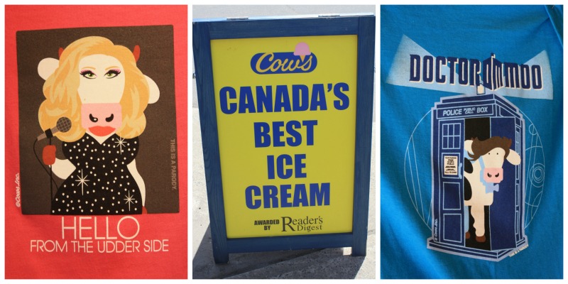 Cows Ice Cream charlottetown Adele et Doctor Who
