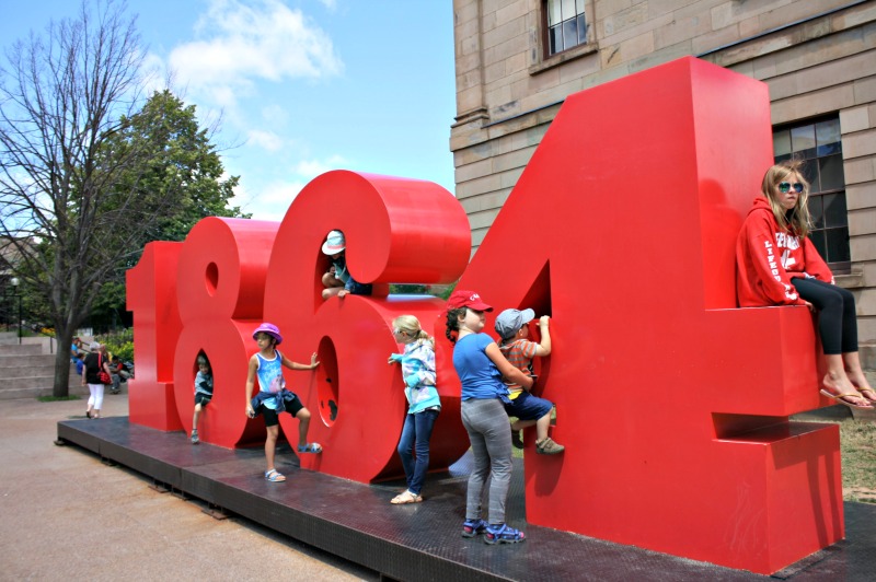 Canada's Friendliest Cities and Towns Charlottetown PEI 1864 Sculpture