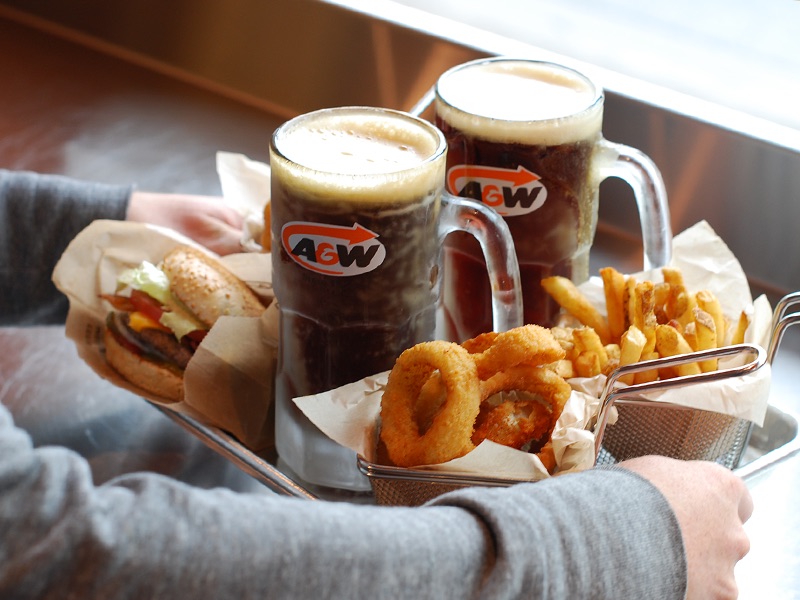 Free Rootbeer at A & W