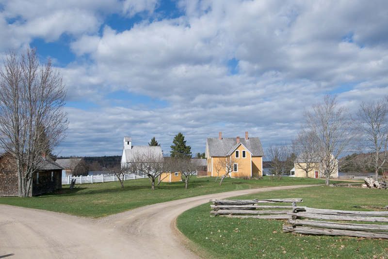 Kings Landing Historical Settlement,the village. Photo Jan Napier