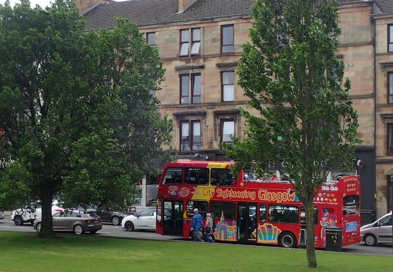 Exploring Bonnie Glasgow With Teens and Tweens - Glasgow City Sightseeing Bus - Photo Shelley Cameron McCarron